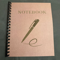 1/2" 19-Ring Binded Notebook - Glowforge