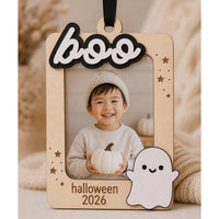 Halloween Boo Photo Frame - Glowforge
