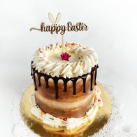 Happy Easter Cake and Cupcake Toppers