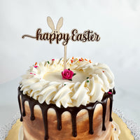 Happy Easter Cake and Cupcake Toppers