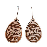 Happy Easter Earrings - Glowforge