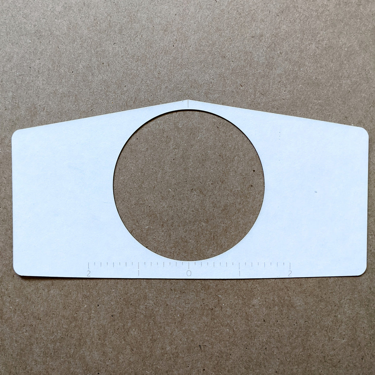 Hat Patch Template - 3" Circle - Glowforge