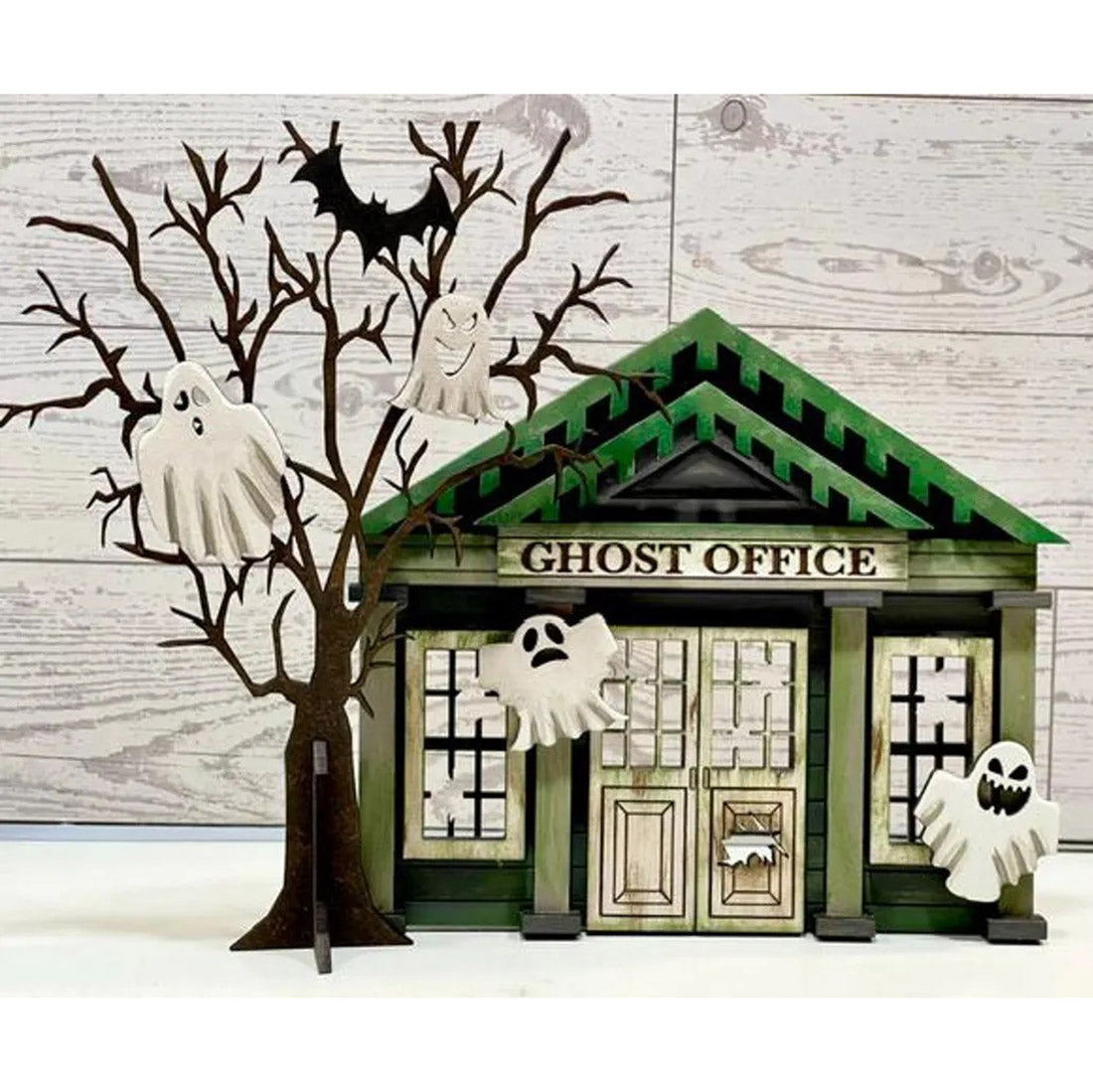 Haunted Halloween Ghost Office - Glowforge