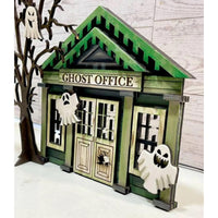 Haunted Halloween Ghost Office - Glowforge
