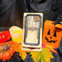 Haunted House Halloween Phone Stand