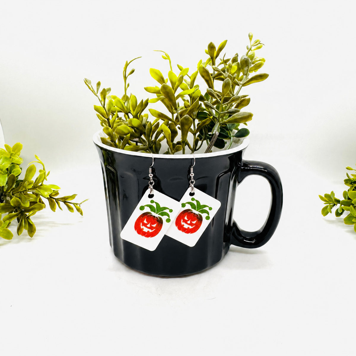 Haunted Mahjong Tile Earring Stand and Tile Earrings (Set of 14) - Glowforge