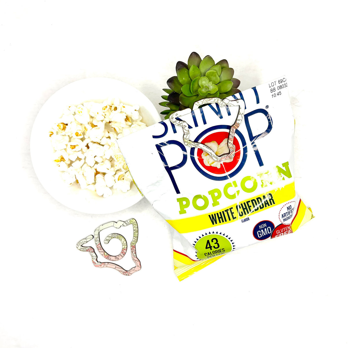 Hawaii Shaped Bookmark with Card Backer - Paperclip - Snack Bag Closure - Glowforge