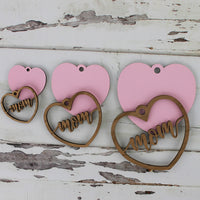 Heart-Shaped Gift Tag for Mom - Mother's Day Gift Tag (Set of 3)