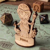 Hera Greek Goddess Tabletop Figurine – Queen of Olympus, Mythology Character - Glowforge