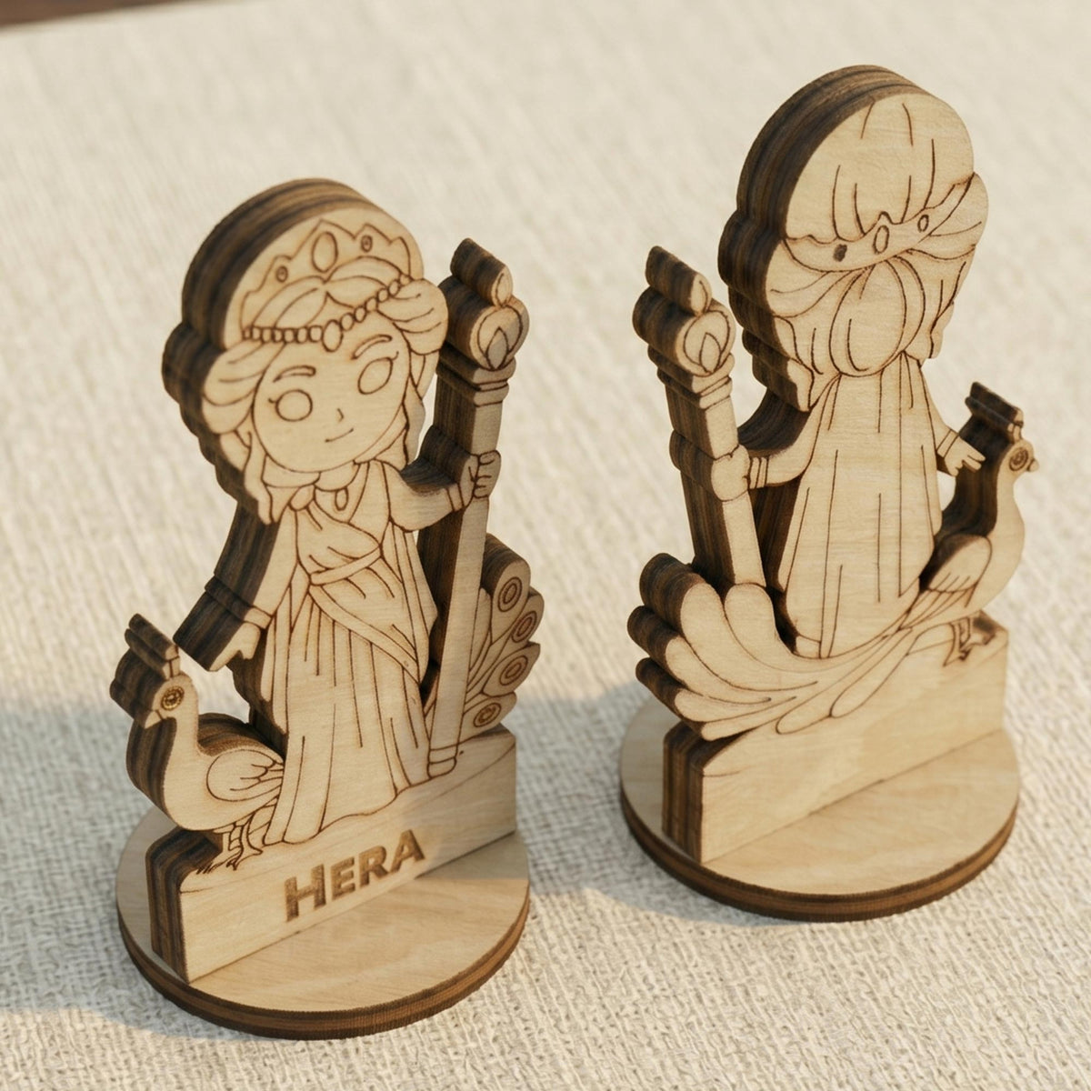 Hera Greek Goddess Tabletop Figurine – Queen of Olympus, Mythology Character - Glowforge