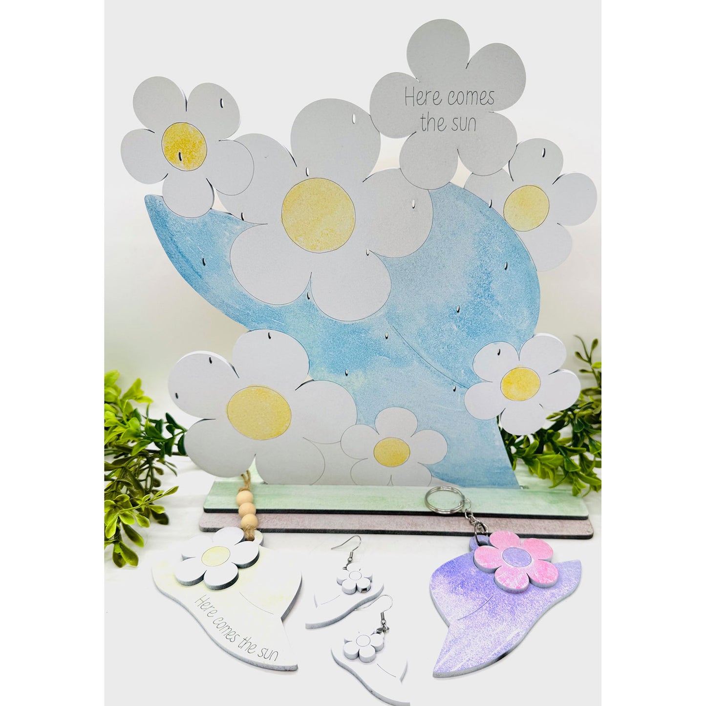 Here Comes the Sun – Floppy Sun Hat with Flower Set - Glowforge