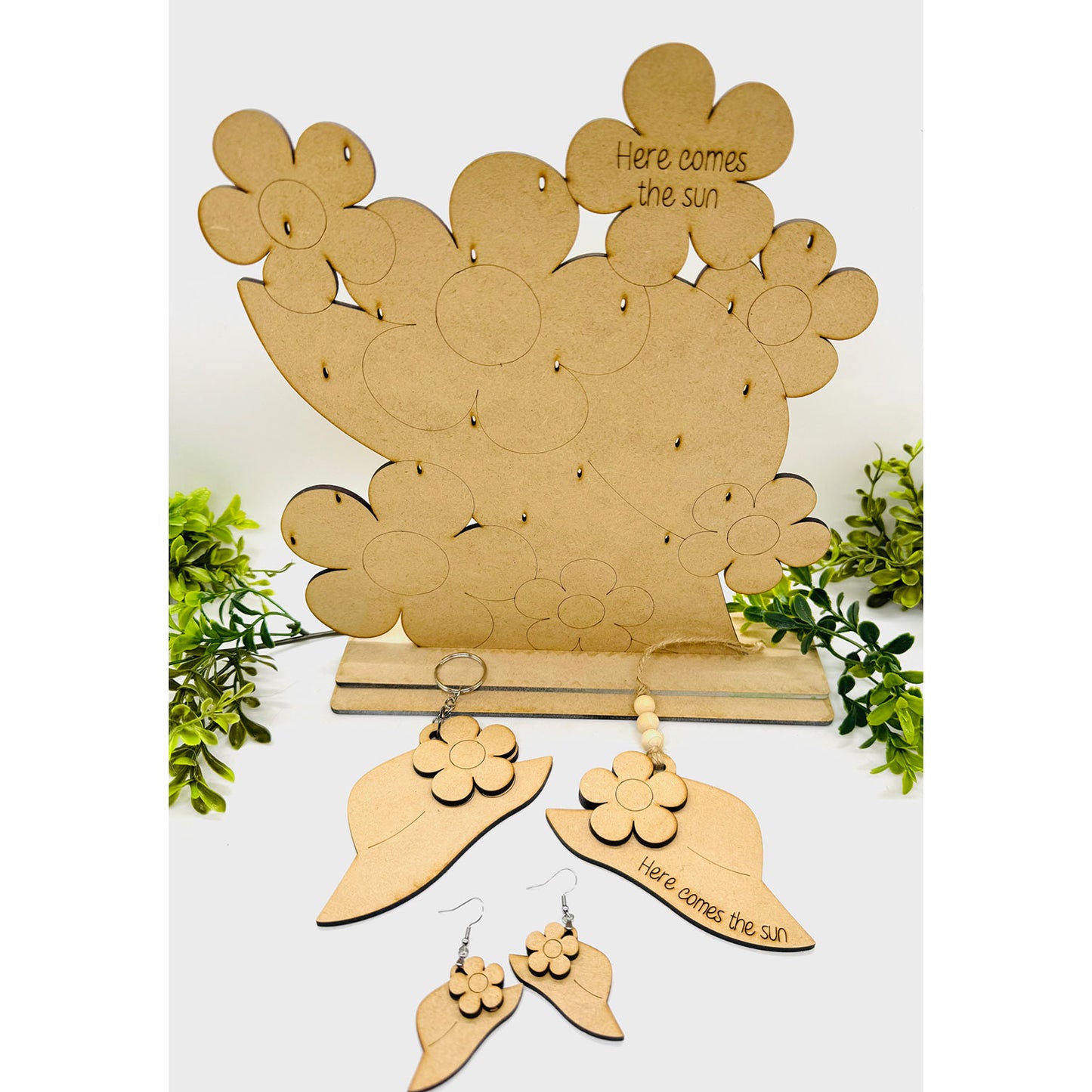 Here Comes the Sun – Floppy Sun Hat with Flower Set - Glowforge
