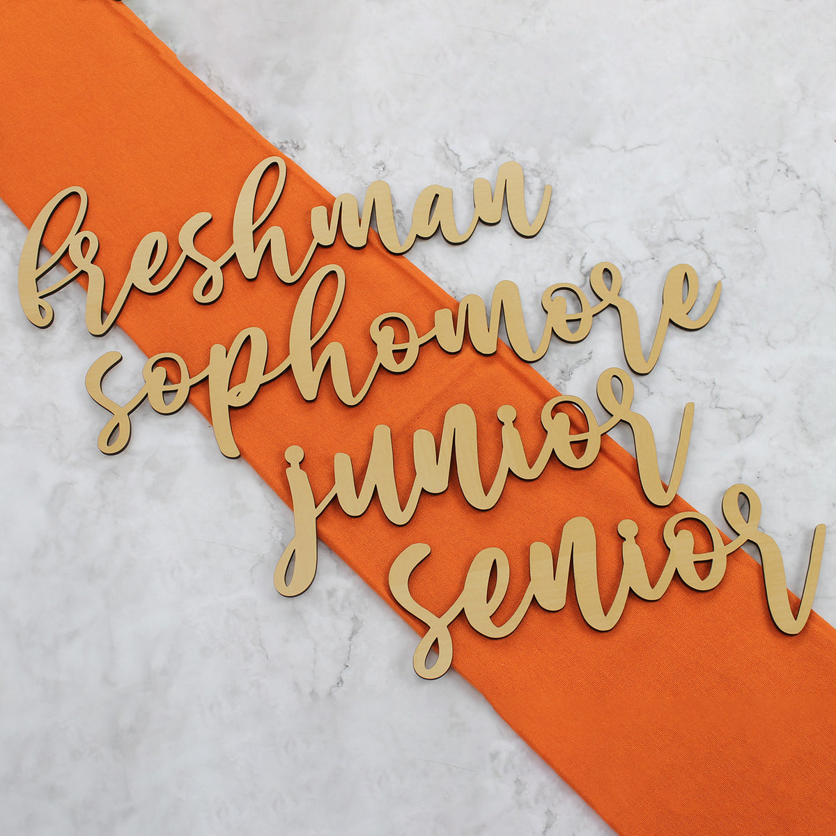 High School or College Photo Props - Freshman through Senior - Glowforge