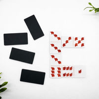Highland Cows Domino Game (Set of 28) - Glowforge