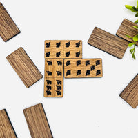 Highland Cows Domino Game (Set of 28) - Glowforge