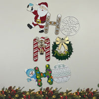 Ho Ho Ho Wall Hanger Christmas Decor - Glowforge