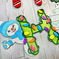 Ho Ho Ho Wall Hanger Christmas Decor - Glowforge