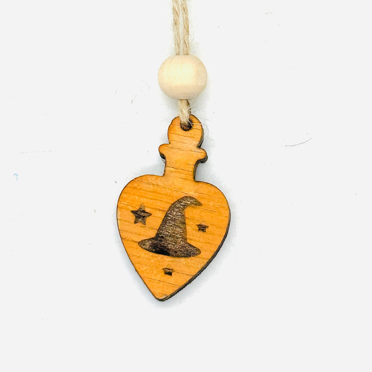 Hocus Pocus Witch Hat Potion Bottle Halloween Car Charm Ornament