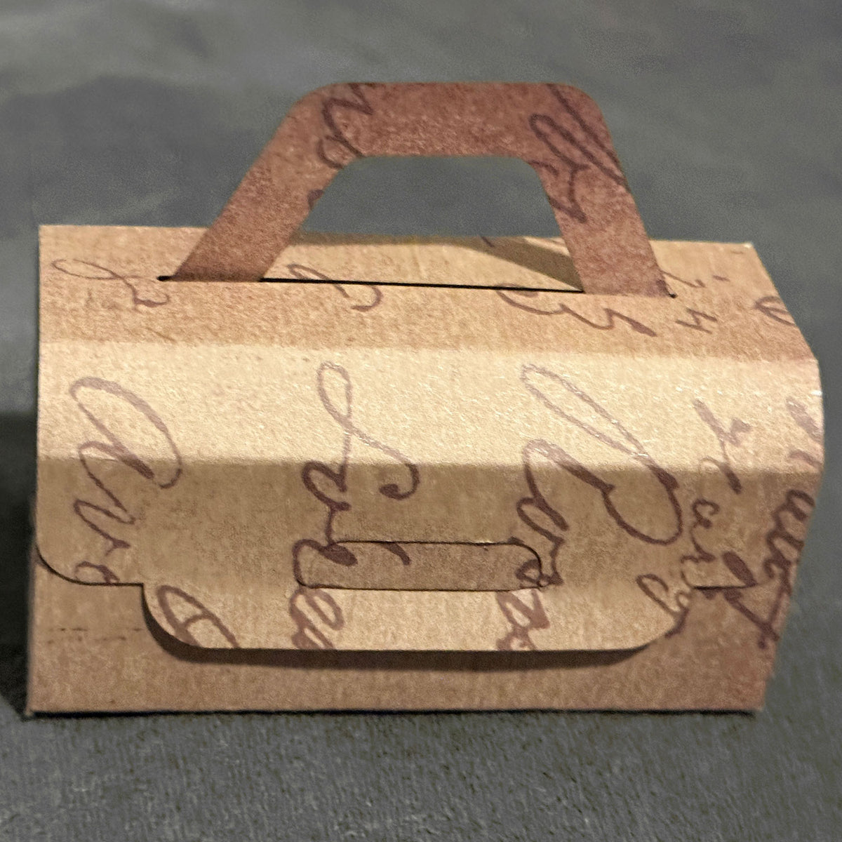 Hook & Tab Briefcase Gift Box - Glowforge