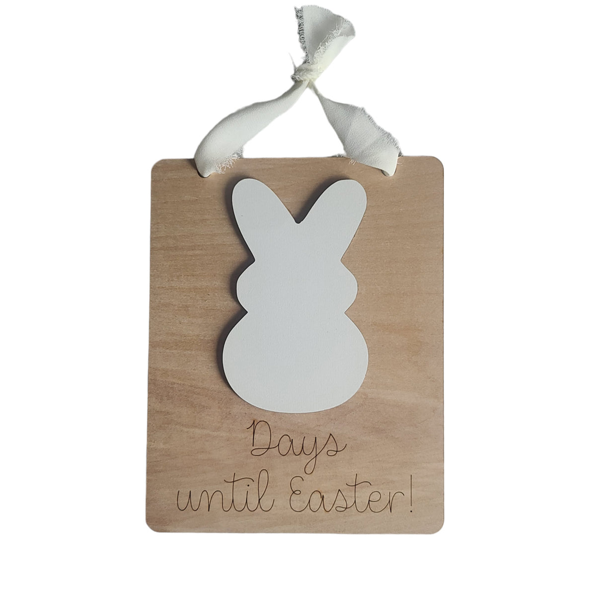 Hoppy Days Easter Countdown Sign – Glowforge Shop