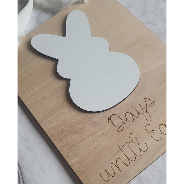 Hoppy Days Easter Countdown Sign – Glowforge Shop
