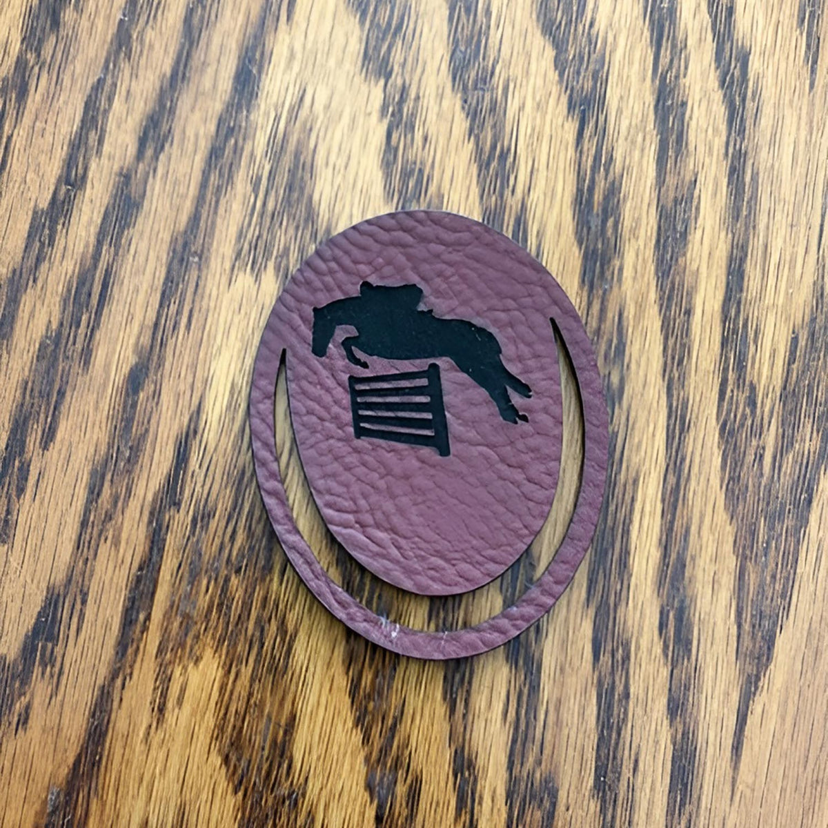 Horse Jumping Paperclip/Bookmark (Set of 2) - Glowforge