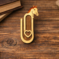 Horse Paperclip Bookmark- Glowforge