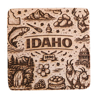 Idaho Coaster Design - Glowforge