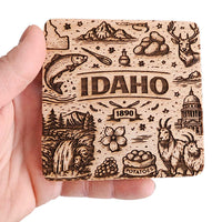 Idaho Coaster Design - Glowforge