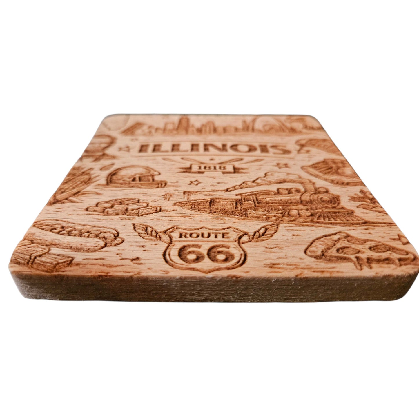 Illinois Coaster Design  Glowforge