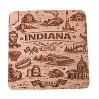 Indiana Coaster Design - Glowforge