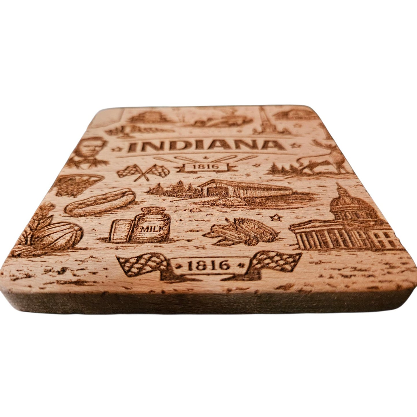 Indiana Coaster Design - Glowforge