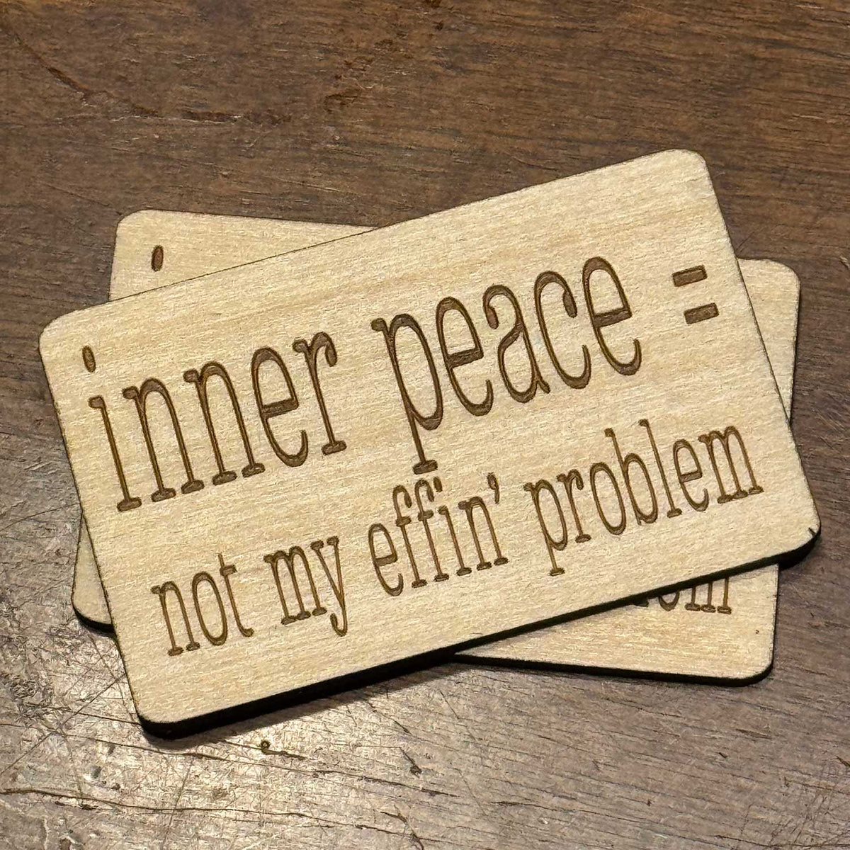Inner Peace Magnet (Set of 2 Sizes) - Glowforge