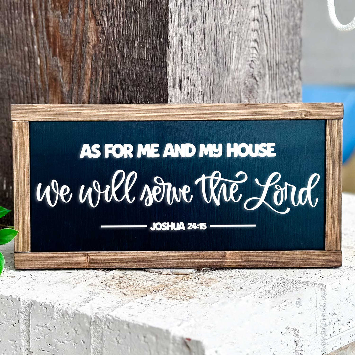 Scripty Line For Sign Inspirational Scripture Wall Sign – Glowforge Shop