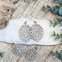 Intricate Floral Earrings (Set of 2) - Glowforge
