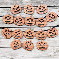 Jack O’ Lantern Garland Halloween Pumpkin Faces - Glowforge