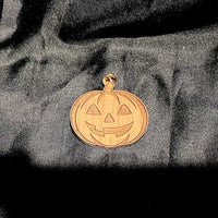 Jack-O-Lantern Necklace Pendant - Glowforge