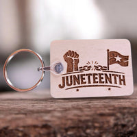 Juneteenth Keychain Design #1 - Glowforge