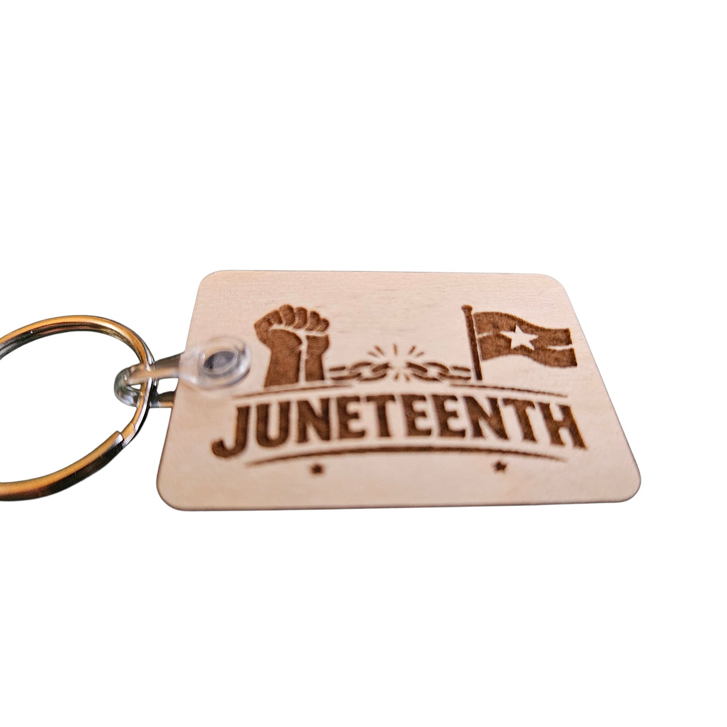 Juneteenth Keychain Design #1 - Glowforge