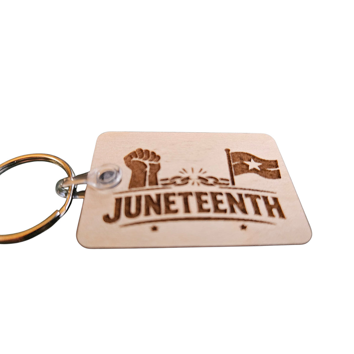Juneteenth Keychain Design #1 - Glowforge