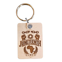 Juneteenth Keychain Design #2 - Glowforge
