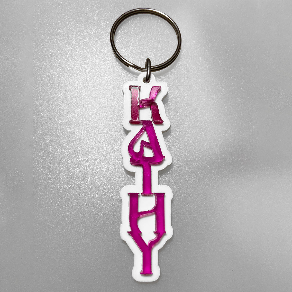 "Kathy" Name Keychain - Glowforge