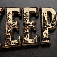 Keepsakes Logo Wall Sign - Glowforge