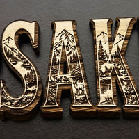 Keepsakes Logo Wall Sign - Glowforge