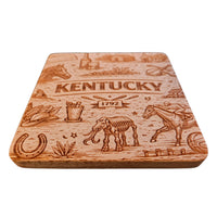 Kentucky Coaster Design - Glowforge