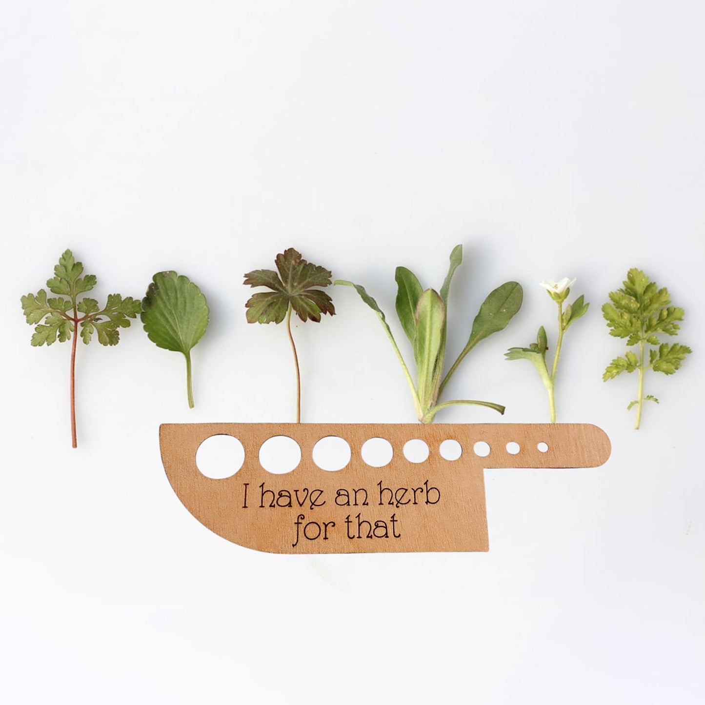 Kitchen Knife Herb Stripper Guide - Glowforge