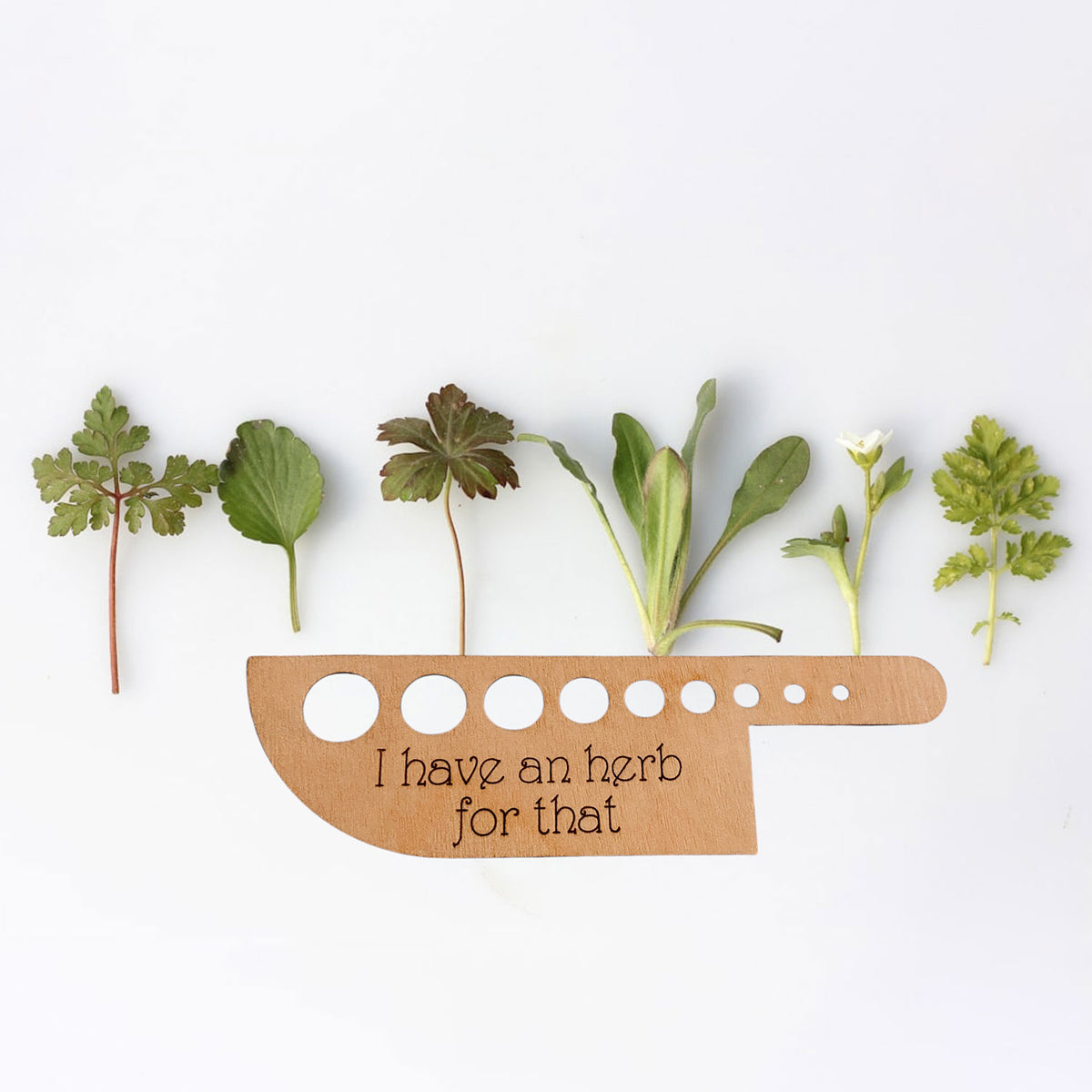Kitchen Knife Herb Stripper Guide - Glowforge