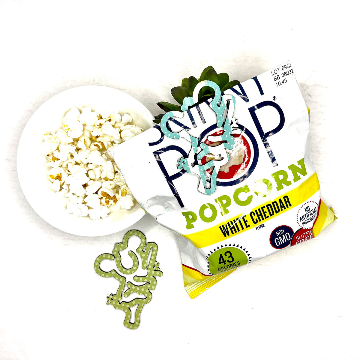 Koala Bear Shaped Bookmark with Card Backer - Paperclip - Snack Bag Closure - Glowforge