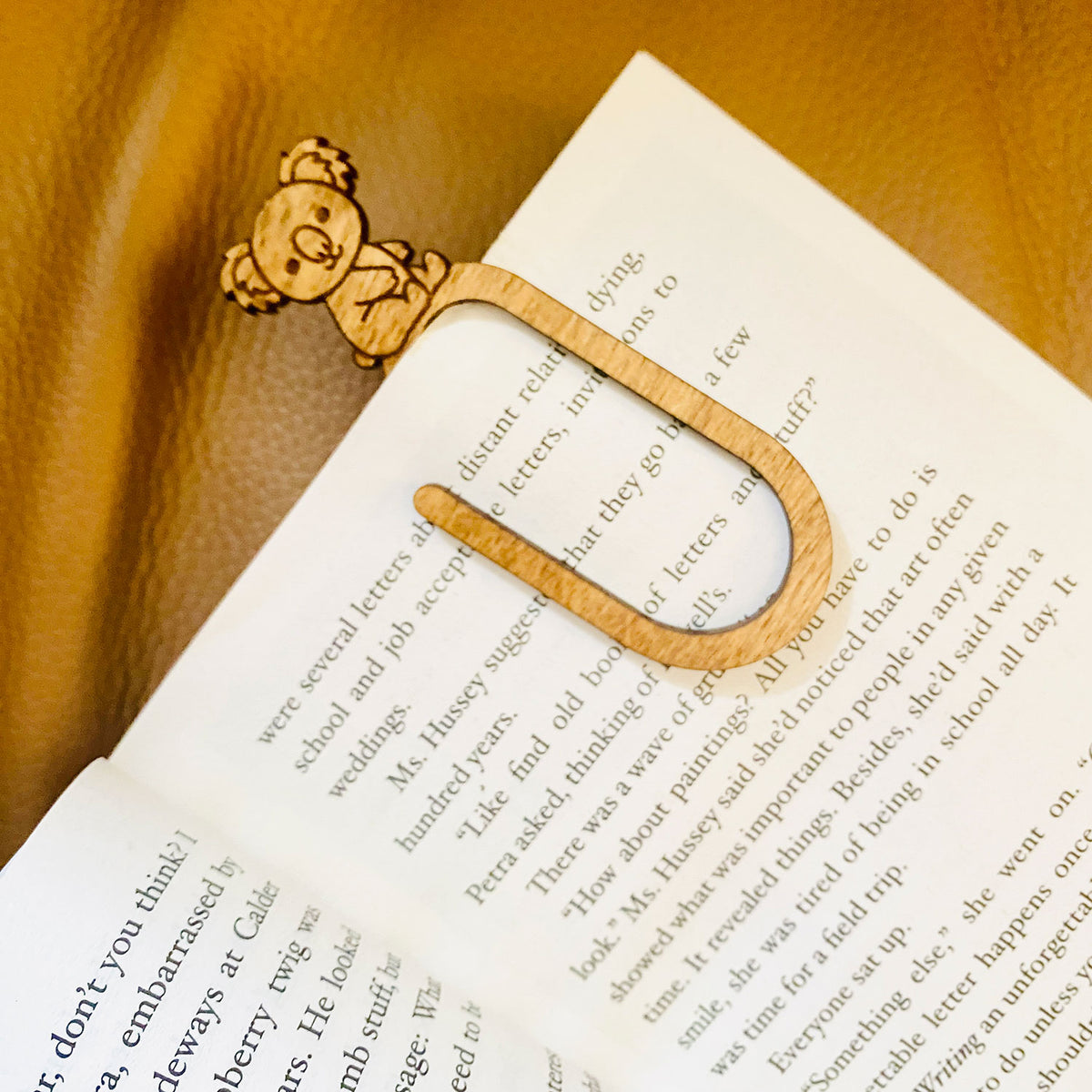 Koala Paperclip Bookmark - Glowforge