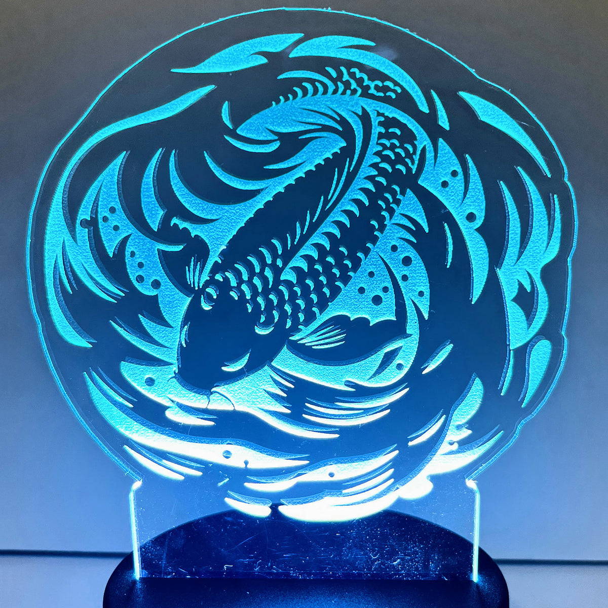 Koi Fish LED Nightlight Insert – Glowforge Shop